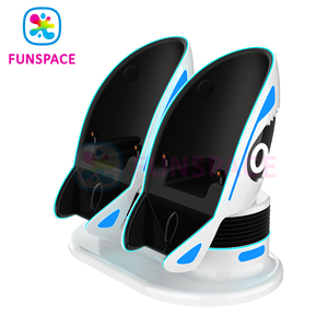 Funspace Make Money Fast Cion Operated Arcade Game Machine Vr Simulator 9D VR 2 <strong>Seats</strong> <strong>Shooting</strong> Game Cinema Simulator for Mall - Product Image 3