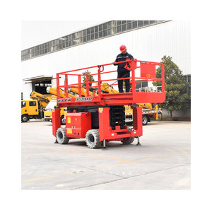 Plataforma Elevatória Elétrica Autopropelida Tipo Tesoura Hidráulica, Elevador Móvel Personalizável de Novo Design para Venda - Product Image 3