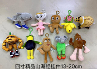 Vente en gros usine Peluche de personnage Tung Tung Sahur Shark Tungtungsahur Tralalo Tralalelo Tralala, Jouet en peluche 'Brainrot' italien