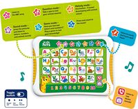 Tablet Pembelajaran Kontrol Sentuh untuk Anak-Anak |   Mesin Pembelajaran Edukasi Dini dengan Efek Cahaya |   Dapat Disesuaikan oleh OEM
