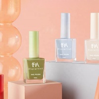 Fournitures pour ongles de marque privée personnalisées 15ml Laque semi permanente non toxique Vernis à ongles pour salon de beauté