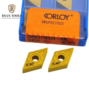 Dnmg110404 dnmg150404 dnmg150604 DNMG150608-HM nc3020 korloys Carbide chèn công cụ tiện <span class=keywords><strong>CNC</strong></span> cắt chèn công cụ tiện Anna - Product Image 1