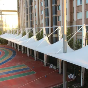 Carpa inflable Estructura de membrana inflada por aire para parasol y lluvia Cúpula de aire