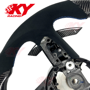 Volante Deportivo de Cuero y Fibra de Carbono para Mazda 3 Axela 6 CX30 CX50 MX30 CX3 CX4 CX5 GT - Product Image 2