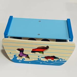 Bằng Gỗ Noah Của Hòm Hình Dạng Sorter Kid Đồ Chơi Bằng Gỗ Trang Trại Zoo Động Vật Giáo Dục Động Vật Đồ Chơi Cho Trẻ Mới Biết Đi - Product Image 2