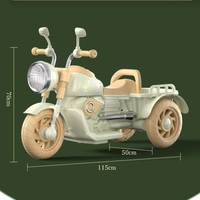 Moto électrique à 3 roues pour enfants, jouet à piles 6V avec moteur 380, moto électrique pour enfants de plus de 2 ans