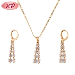 Offre Spéciale Vente en Gros 2015 Mode Dubaï Bijoux Plaqué Or 18 carats Laminé Ensembles de Perles - Product Image 2
