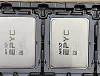 AMD 7713 2.0GHz -3.675Ghz 64 inti 7763 7663 7643 7543 7513 7453 7543 7443 7413 7C13 Prosesor CPU Pemroses Sentral
