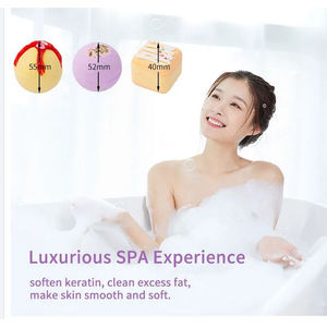 Marque privée Bombes de bain biologiques colorées en forme de beignet Bain à bulles pour enfants Bain végétalien Fizzer Donut Bombe de bain Coffret cadeau pour la douche - Product Image 6