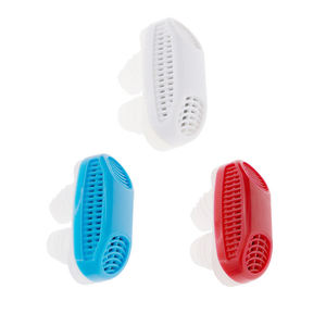 อุปกรณ์ช่วยหายใจขณะนอนหลับและป้องกันการนอนกรนขั้นสูง 2-1 พร้อมเครื่องฟอกอากาศ คลิปหนีบจมูกซิลิโคน ขยายรูจมูก บรรเทาอาการคัดจมูก - Product Image 4