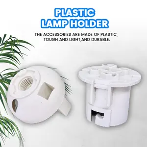 Wholesale Retro B22 Plastic Plated High-End Lamp Holder Lamp Holder