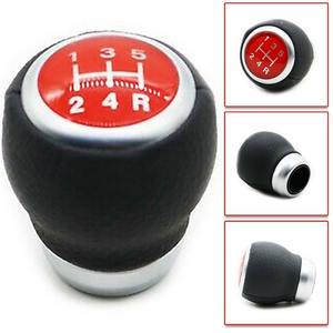 Poignée de levier de vitesse en cuir, 5 ou 6 vitesses, ergonomique, pour Subaru Impreza WRX STI - Product Image 2