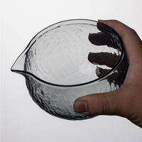 Ensemble de matcha en verre borosilicate de haute qualité au design Japandi classique, résistant à la chaleur, écologique, de qualité alimentaire, outils à thé pour le thé de l'après-midi