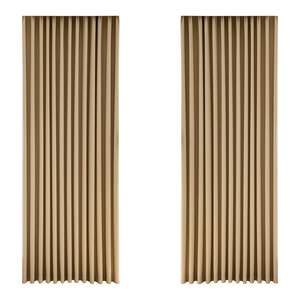 Einfarbiger Doppelseitiger Acryl-Brokat-Stoff Schwergewichtiger Moderner Einfacher Wohnzimmer-Schlafzimmer-Wärmeisolierender Shaoxing-Vorhang - Product Image 5