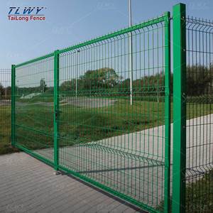 <span class=keywords><strong>ประตู</strong></span><span class=keywords><strong>รั้ว</strong></span>รักษาความปลอดภัยสูงพร้อมเสารั้วกลางแจ้ง3D สวนลานสวนพีวีซีฟิลิปปินส์ - Product Image 5