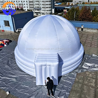 Tente dôme géante gonflable personnalisée en tissu Oxford durable pour activités de plein air, fêtes, clubs et accessoires publicitaires