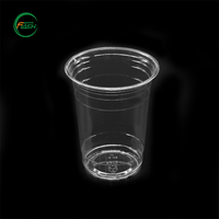 Gobelets en plastique PLA écologiques personnalisés avec logo, 7/10/12/16 oz, gobelets jetables pour boissons froides, pour mariage, fête, barbecue