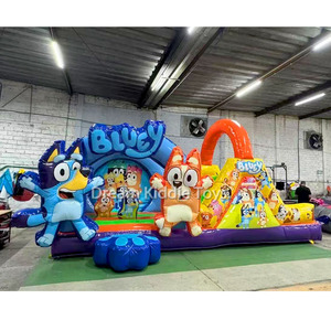 Parc de trampoline gonflable pour enfants avec jeu d'obstacles, château gonflable combiné pour des aventures amusantes - Product Image 6
