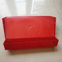 Mangeoire automatique en plastique pour volailles, oiseaux, pigeons, cailles, 40 cm/45 cm/60 cm de long, mangeoire pour cage
