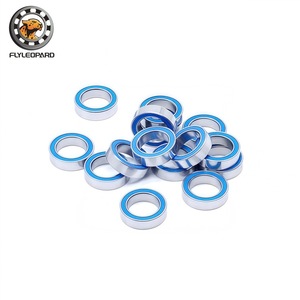 ตลับลูกปืนเม็ดกลมร่องลึกขนาดเล็ก Flyleopard 10x15x4 มม. 2RS ฝาสีน้ำเงิน ผนังบาง เมตริก เหล็กโครเมียม P0 - Product Image 2