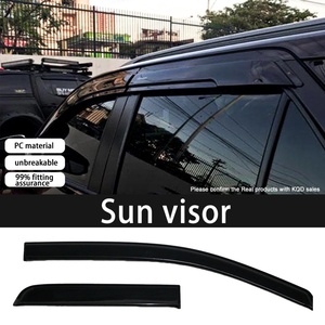 Deflectores de Viento para Autos, Visera Solar para Ventana de Auto, Protector de Lluvia, Personalizados, Venta al Por Mayor de Fábrica KQD, para Toyota Hilux Vigo - Product Image 5