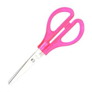 กรรไกรตัดกระดาษสำหรับเด็กโรงเรียนนักเรียนนักเรียนแบบ DIY กรรไกรตัดกระดาษสีเพื่อความปลอดภัยงานตามสั่ง - Product Image 4