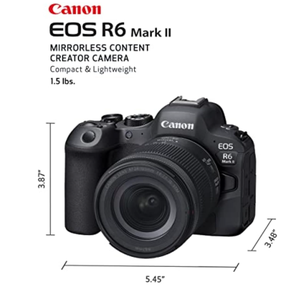 Canon EOS R6 Mark II avec objectif RF 24-105 mm F/4-7.1 IS STM - Product Image 4