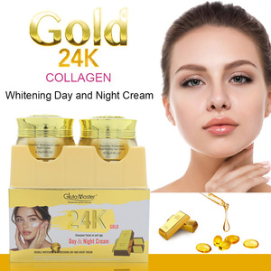 24K or nouveau soin <span class=keywords><strong>de</strong></span> la peau collagène femme Anti-âge blanchissant jour et <span class=keywords><strong>nuit</strong></span> crème lifting blanchissant Anti-rides crème - Product Image 2
