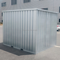 Kit de villas et maisons préfabriquées modernes faciles à assembler Maison conteneur détachable de 3 chambres à coucher avec salle de bain et cuisine