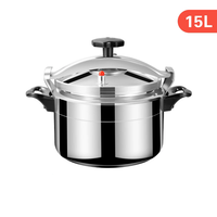 Autocuiseur en aluminium Ménage de grande capacité Anti-déflagrant Marmite à soupe profonde Réchaud à gaz Spécial Autocuiseur
