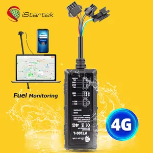 Rastreador IP66 Waterdichte Brandstof Monitoring 4G Lte Tracker Motorcycle Bike Voertuig Auto Gps Tracking Apparaat Met Microfoon App