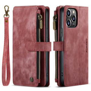 Caseme เคสฝาหลัง<span class=keywords><strong>10X</strong></span> สำหรับ <span class=keywords><strong>Oppo</strong></span> <span class=keywords><strong>Reno</strong></span>, เคสโทรศัพท์มีซิปแม่เหล็กสุดหรูทำจาก PU - Product Image 3