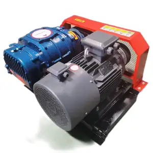 Pneumatic Conveying High-pressure High-power Blower Three-leaf Roots Blower Manufacturers