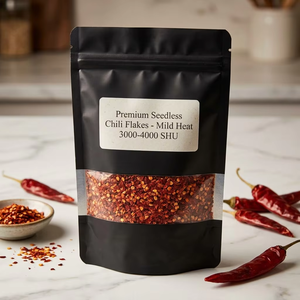 Fiocchi di Peperoncino Rosso Essiccati al <span class=keywords><strong>Sole</strong></span> di Qualità Premium, Spezia per <span class=keywords><strong>Cucina</strong></span> Coreana Gochugaru - Product Image 2