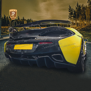 High Quality Carbon Fiber Novi Style Car Rear Wing <strong>Spoiler</strong> For McLaren 540C 570S - Product Image 2