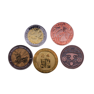 Vendita all'ingrosso gettone in acciaio inossidabile metallo personalizzato gettone gioco Arcade smalto oro argento 3D in lega di zinco metallo collezione <span class=keywords><strong>Vintage</strong></span> - Product Image 5