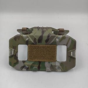 แผ่นยึดอุปกรณ์อัจฉริยะแบบพับได้ DFA01 สำหรับติดตั้งบนเสื้อเกราะยุทธวิธี สำหรับกีฬากลางแจ้ง ที่ยึดโทรศัพท์มือถือ - Product Image 2