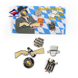 Индивидуальные Оптовые шелкографические печатные красители с металлическим покрытием животные отделка эмаль булавки с вашим собственным дизайном - Product Image 4