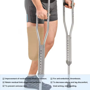 Calcetines de Compresión de Nailon para Amputados por Debajo de la Rodilla, Graduados de 20-30 mmHg, Personalizados de Fábrica - Product Image 5
