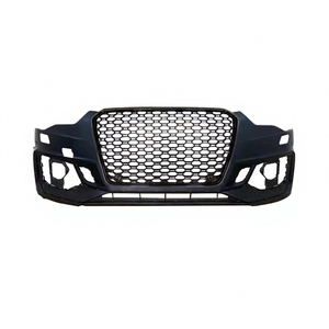 New PNB High Quality Audi A5 B8.5 S5 12-16 Conversion Kit Upgrade 17-19 RS5 B9 Gloss Black Bumper | 6-Month Warranty - Product Image 1