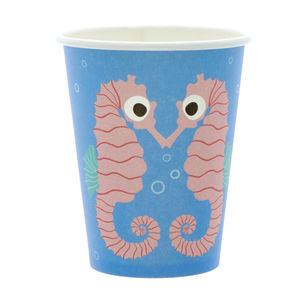 DAMAI - Juego de Vajilla y Decoraciones para Fiesta Temática del Océano, Diseño de Ballena, Juego de Vajilla para Fiesta de Cumpleaños de Sirena - Product Image 4