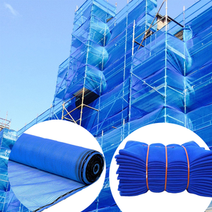 Tùy chỉnh HDPE màu xanh công nghiệp xây dựng bảo vệ Lưới giàn giáo an toàn lưới mảnh vỡ Lưới - Product Image 1