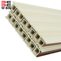 Panel Dinding WPC 2026 Good Sale 2900*160*22 Tahan Air, Pelapis Dinding Kayu WPC untuk Dekorasi Dinding Interior