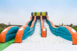 Hot bán thương mại ngoài trời PVC Inflatable trượt cho trẻ em phổ biến trẻ em Inflatable <span class=keywords><strong>Trampoline</strong></span> - Product Image 4