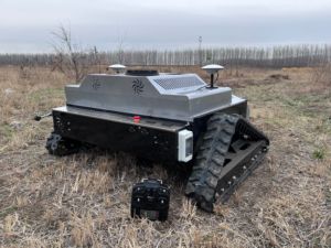 Premium Robot <strong>Lawn</strong> <strong>Mower</strong> Crawler Heavy Duty <strong>Cylinder</strong> Remote Control GPS 1080mm <strong>Lawn</strong> <strong>Mower</strong> for Garden Farms Pastures Slopes - Product Image 2