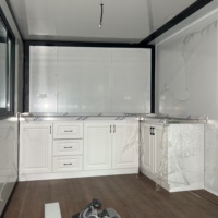 Maison Modulaire Préfabriquée de Luxe pour Logement Annexe, Portable, 2 Chambres, Extensible, Conteneurisé, Pod de Vie de Jardin, Maison de Campagne