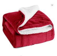 Manta Cobertores Microfibre Peluche Hiver Jeté Flanelle Sherpa Polaire Couvertures
