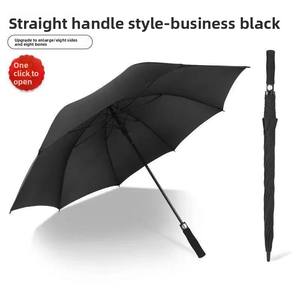 Parapluie de golf coupe-vent surdimensionné pour homme, double ouverture automatique, manche long droit, idéal pour impression de logo publicitaire - Product Image 6