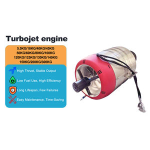 Moteur turbojet c Moteurs à réaction Poussée 40 kg Aviation ECU Support Démarrage en altitude Démarreur sans balais - Product Image 1