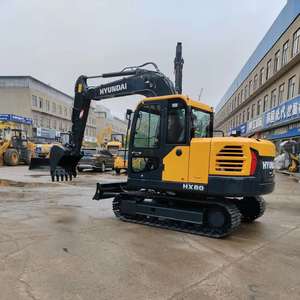 รถขุดฮุนได HX80 8 ตัน สภาพใหม่ พร้อมเครื่องยนต์แบรนด์ดัง และใบรับรอง CE/EPA สำหรับขาย - Product Image 2